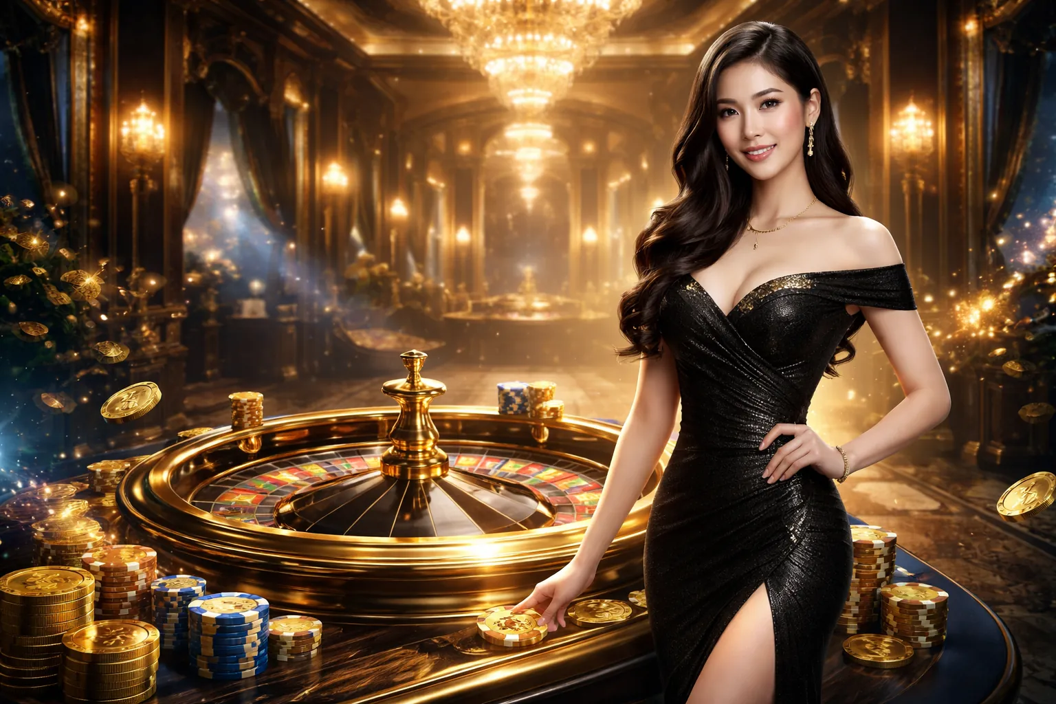 Sân vận động thể thao với các biểu tượng cá cược, thể hiện sự đa dạng và kịch tính của cá cược thể thao king33